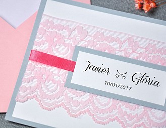 Invitaci&oacute;n de boda "EST&Aacute;S IN MY DREAMS"