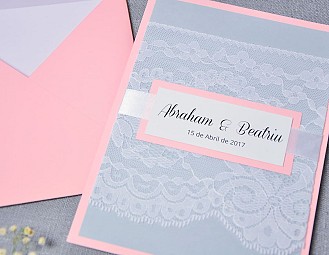 Invitación de boda "NUESTRA FAVORITE SONG"
