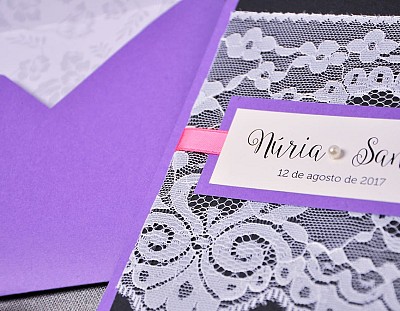 Invitaci&oacute;n de boda "WE LOVE US"