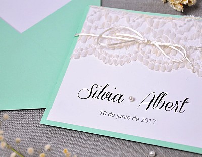 Invitaci&oacute;n de boda "MY LIFE ERES T&Uacute;"