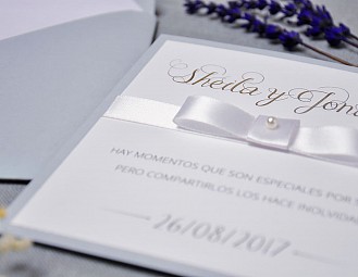 Invitación de boda "REMEMBER ME"