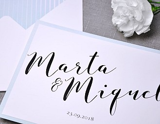 Invitaci&oacute;n de boda "ERES PERFECT PARA MI"