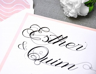 Invitación de boda "ERES PERFECT PARA MI"