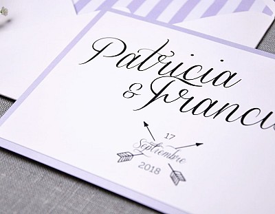 Invitaci&oacute;n de boda "ME INSPIRAS"