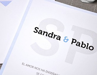 Invitaci&oacute;n de boda "NUESTRA HISTORIA"