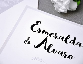 Invitaci&oacute;n de boda "SIEMPRE JUNTOS"