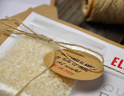 Invitaci&oacute;n de boda "ONLY FOR ENAMORADOS"