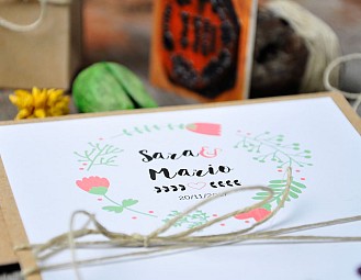 Invitaci&oacute;n de boda "&iexcl;MUACK!"