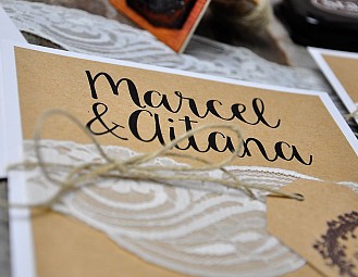Invitaci&oacute;n de boda "SOLO YOU AND ME"