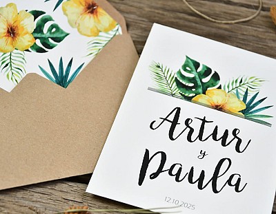 Invitaci&oacute;n de boda &ldquo;BATAM&rdquo;