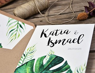 Invitación de boda “DEMPASAR”