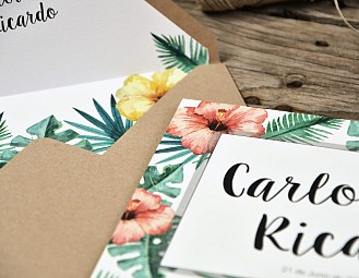 Invitación de boda “KUTA”