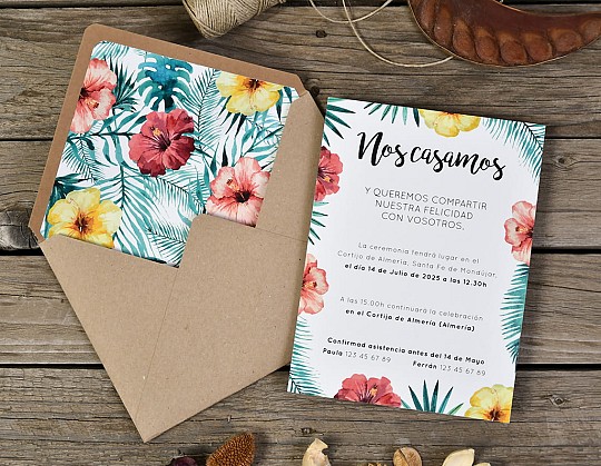 invitacion boda tropical diferente nusa dua 08 - Weddingstudio invitacion-boda-tropical-nusa-dua-08