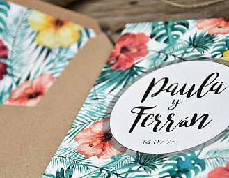 Invitación de boda “NUSA DUA”