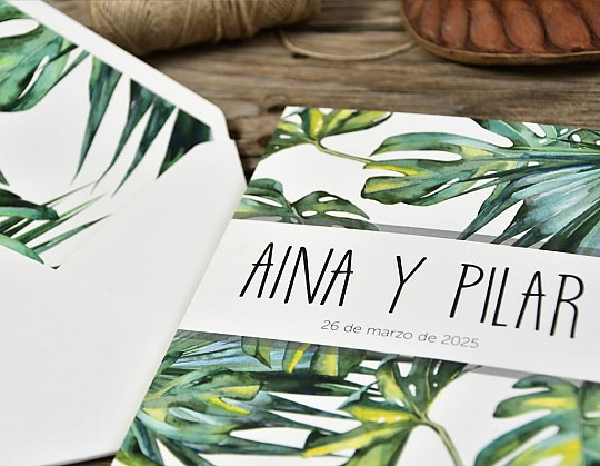 invitacion boda tropical pai 11 primer plano - Weddingstudio invitacion-boda-tropical-pai-11
