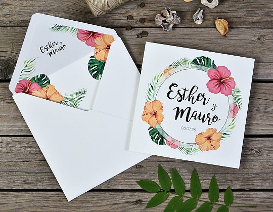 invitacion boda tropical tanah lot 13 unica - Weddingstudio invitacion-boda-tropical-tanah-lot-13