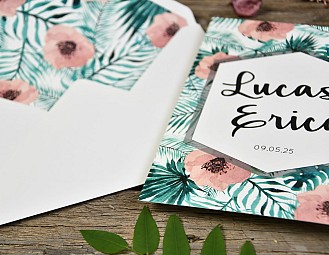 Invitación de boda “UBUD”