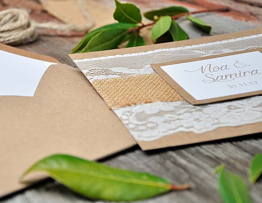 invitacion boda vintage nobody like tu 05 sencilla - Weddingstudio invitacion-boda-vintage-nobody-like-tu-05