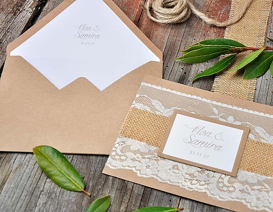 invitacion boda vintage nobody like tu 07 portada con sobre kraft - Weddingstudio invitacion-boda-vintage-nobody-like-tu-07