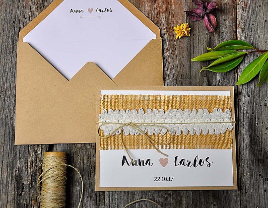 invitacion boda vintage sonemos together 14 con sobre kraft portada- Weddingstudio invitacion-boda-vintage-sonemos-together-14