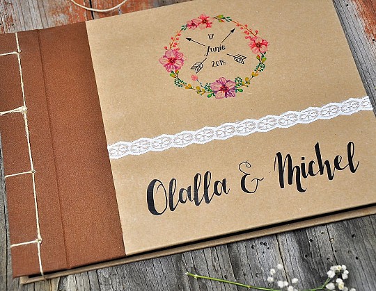 libro firmas boda nuestra wedding cool 07 portada cerrado - Weddingstudio libro-firmas-boda-nuestra-wedding-cool-07