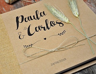 Libro de firmas "NUESTRA WEDDING COOL"