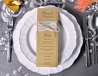 Invitación de boda "ENJOY DE LAS PEQUEÑAS COSAS"