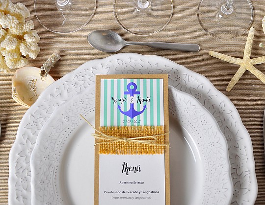 minuta menu boda mi ancla eres tu 04 con un ancla - Weddingstudio minuta-menu-boda-mi-ancla-eres-tu-04