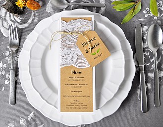Men&uacute; de boda "MY PERFECT PART" 