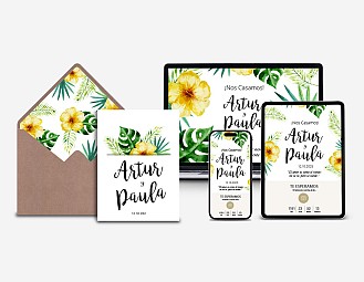 Pack 75/u invitaciones de boda + web novios BRIDAL MARKET MATARO 2025
