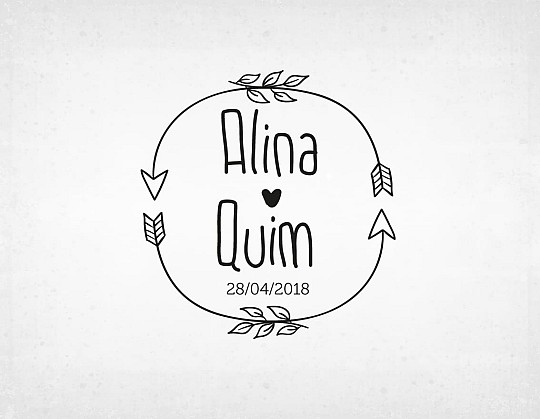 sello boda flechas alina y quim - Weddingstudio sello-boda-flechas-alina-y-quim