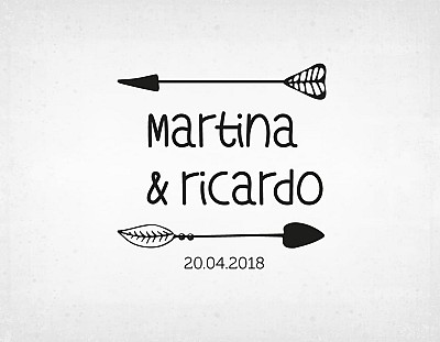 Sello boda "LLEGAREMOS FAR AWAY"