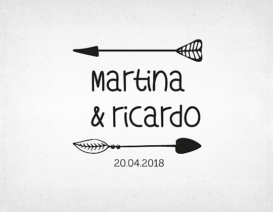 sello-boda-flechas-martina-y-ricardo