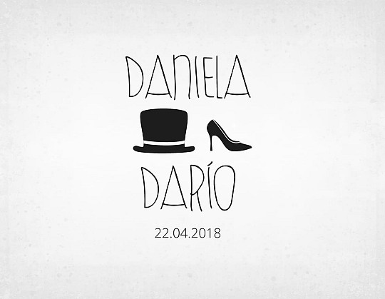 sello boda moderno daniela y dario - Weddingstudio sello-boda-moderno-daniela-y-dario