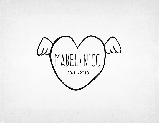 sello-boda-moderno-mabel-y-nico