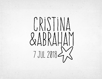 Sello boda "AMOR DE STARFISH"