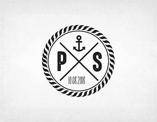 sello boda playero y s - Weddingstudio sello-boda-playero-y-s