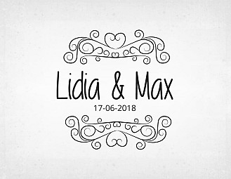 Sello boda "RETRO STYLE"