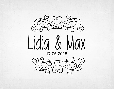 Sello boda "RETRO STYLE"