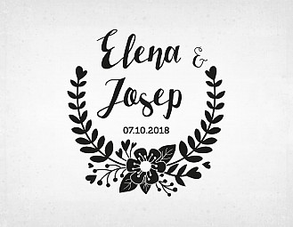 Sello boda "SWEET LOVE"