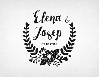 Sello boda "PURO LOVE"
