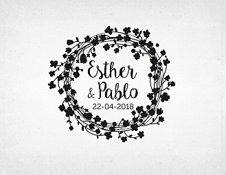 Sello boda "SWEET LOVE"