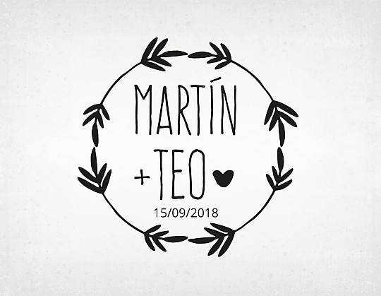 sello-boda-vintage-martin-y-teo