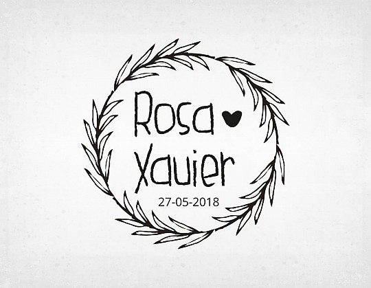 sello-boda-vintage-rosa-y-xavier