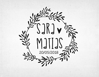 Sello boda "SWEET LOVE"